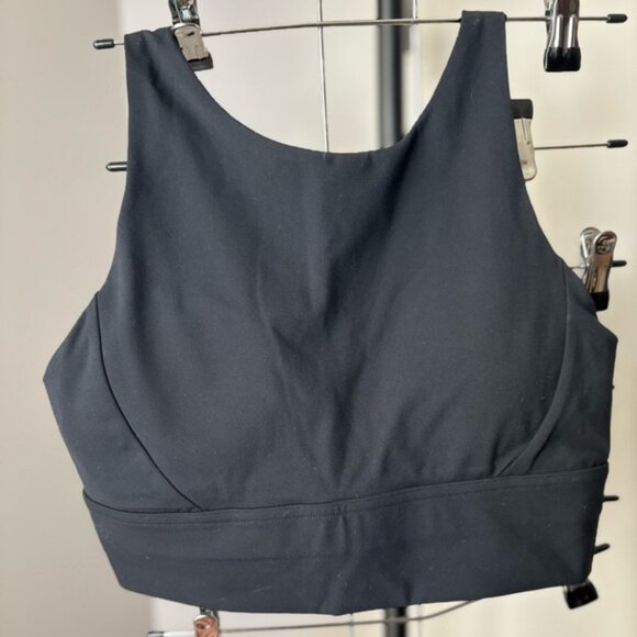 Black Women's Sports Bra - Picture 1 of 2